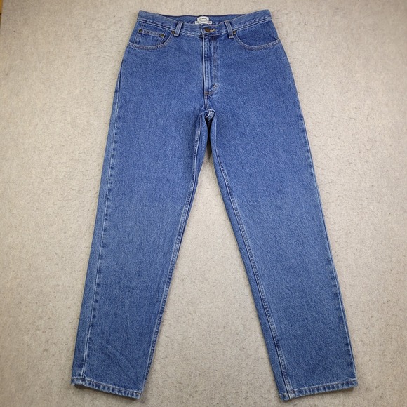 L.L. Bean Denim - LL Bean Blue Jeans Women's 12 Regular 31x30 High Waist Original Fit Denim 188129